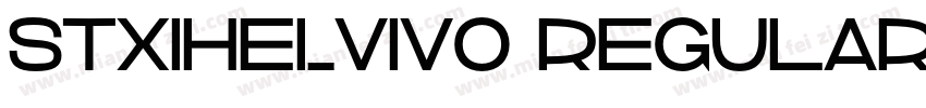 STXihei_vivo Regular字体转换